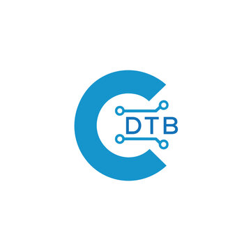 Classic Shield Logo with Stars and DTB Letters &ndash; Premium Badge or Security Brand Identity. DTB Letter Logo.
