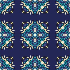 seamless floral pattern, Flower, seamless, pattern ,wallpaper, purple, black background, black, repeat, yellow