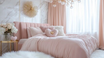 Luxury lifestyle beautiful unique luxury bedroom furniture.