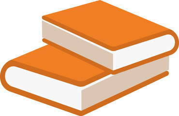 가을 일러스트 플랫 독서 책