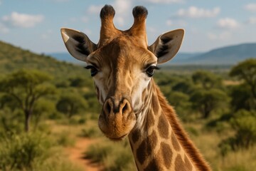 Fototapeta premium A Serene Moment Captured on the Savanna