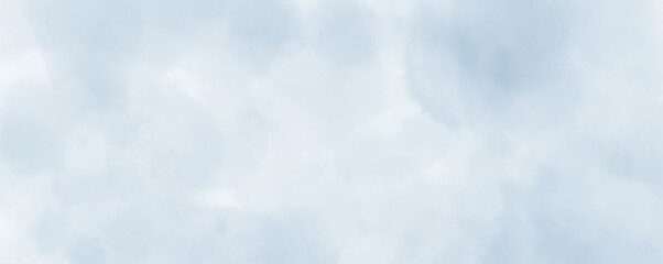 Abstract watercolor art background template. blue and white sky watercolor backdrop empty space for text, banner, presentation or product display graphic design