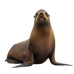 Fototapeta premium California Sea Lion: Majestic Marine Mammal Portrait