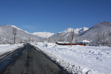 Beautiful winter landscape