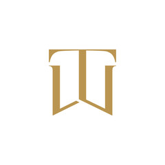 An elegant and classic logo featuring the letters 