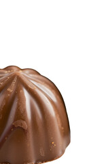 Obraz premium Isolated Transparent Background of a Chocolate Candy Dessert Sweet Treat