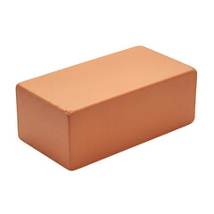 Isolated PNG of Red Brick for Construction Building and Architecture
