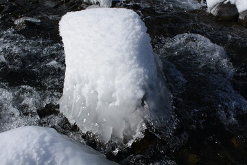 ice on the water