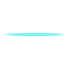 PNG Blue gradient neon line design element