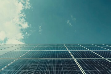 a solar panel for industrial building
