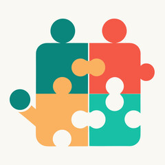 Obraz premium A family with a baby is shown on a white background. The family is shown in a happy and loving mood