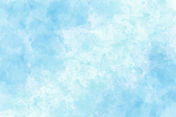 Soft Blue Abstract Watercolor Texture Background - A Gradient of Blue, gentle textures and light, A Calming and Ethereal Atmosphere, Pastel Artwork, Abstract Canvas, Decorative Design, Wallpaper