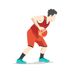 Men Playing Basketball