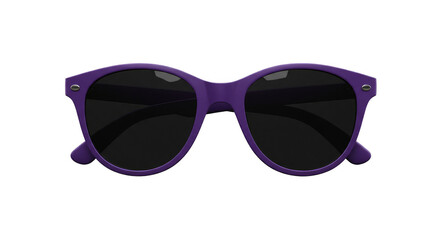 Purple Sunglasses Accessory Style Transparent Background Fashionable Eyewear