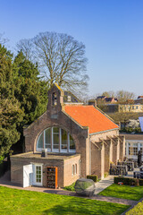 Historic chapel at the arsenal of Grave, Netherlands