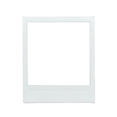 Obraz premium Vintage Polaroid Photo Frame with Transparent Background Illustration