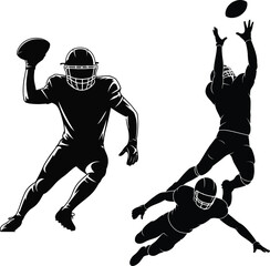 american football player silhouette © MORIUM JANNAT