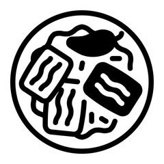 This Rendang icon is suitable for Indonesian culture, etc.