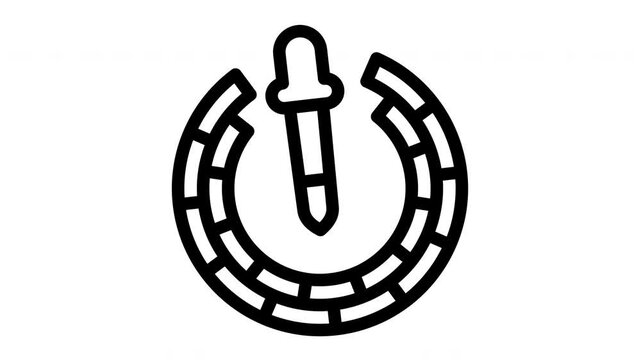 color picker minimalist line animation