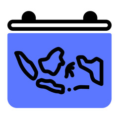 This Archipelago icon is suitable for Indonesian culture, etc.