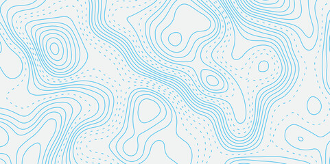 Generate an abstract background with light blue topographic contour lines on a white surface, creating a smooth, flowing pattern that resembles elevation maps or fluid dynamics.