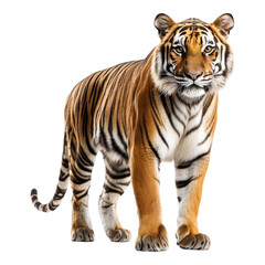 Fototapeta premium Tiger panther tigers isolated on transparent background