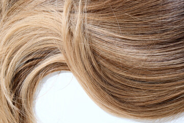 blond hair closeup