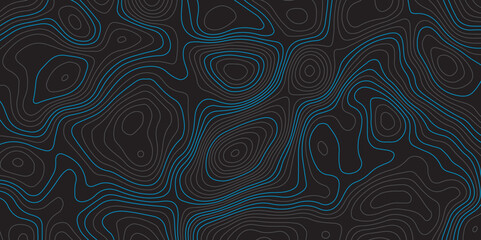  A dark background with intricate, flowing blue topographic lines creating an abstract and textured pattern.