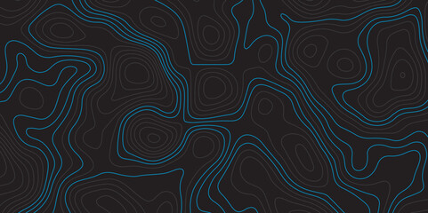  A dark background with intricate, flowing blue topographic lines creating an abstract and textured pattern.