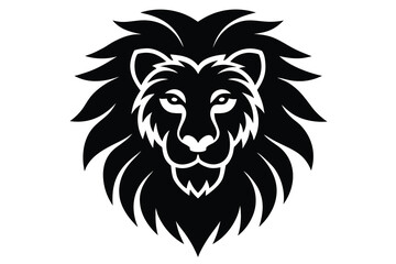 lion head vector icon