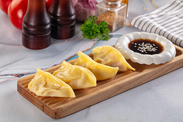Japanese cuisine stuffed dumplings Gyoza