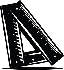 Ruler silhouette