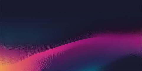 Abstract colourful purple background with glowing lines and dynamic wave design