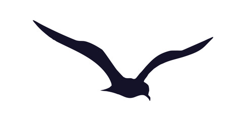 silhouette, seagull, migrate, bird, wing, flying, flight, concept, motion, isolated, group, logo, , simple, abstract, shape, monochrome, icon, clipar, template, vector, illustration, minimalist, black