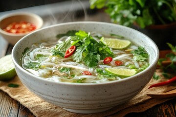 Fresh salad with greens lime and dressing