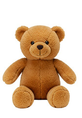 Obraz premium Isolated Soft Teddy Bear Plush Toy for Child with Transparent Background