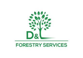 natural d logo design 