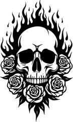 Obraz premium American , tribal phoenix, bird of fire, Tattoos vector design