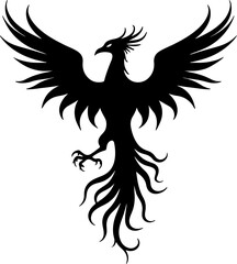 Rise Eternal: Tribal Phoenix Flame tattoo tribal
 Vector bndle
