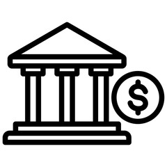 Central Bank Icon