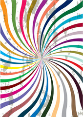 Abstract design retro background, Simple Vintage Vector