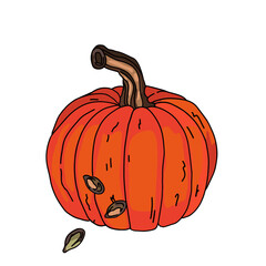 pumpkin sticker