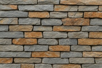 Obraz premium Design Pattern for Decorative Slate Stone Wall Surface