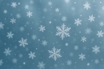 Unique snowflake formations observed during cold weather snowfall