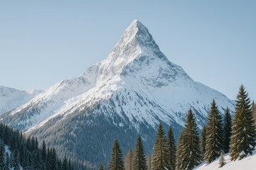 Obraz premium Summit of a Mountain