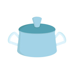 cooking pot icon vector illustration