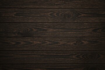 Naklejka premium Vintage wooden surface with dark striped pattern