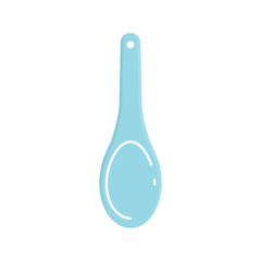 spoon icon vector illustration on white background