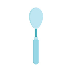 spoon icon vector illustration on white background