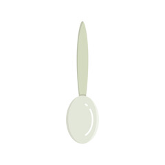 spoon icon vector illustration on white background